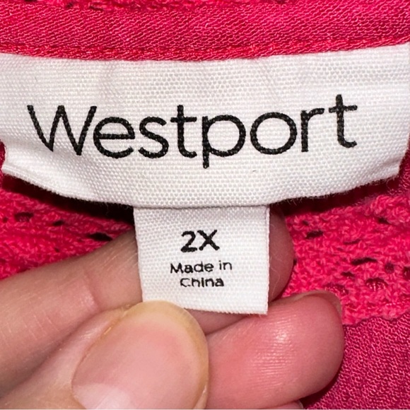 Bohemian Pink Peasant Blouse with peekaboo arms - Picture 6 of 7